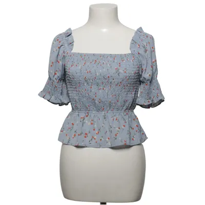 Crop top (Blå, Flerfarvet) fra Missguided Petite Polyester