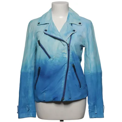 Biker jacket (W3724) from W118 by Walter Baker Cotton, Leather, Polyester