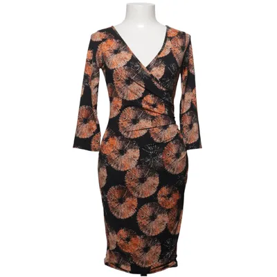 Dress (Black, Orange) from Sisters Point Elastane, Polyester