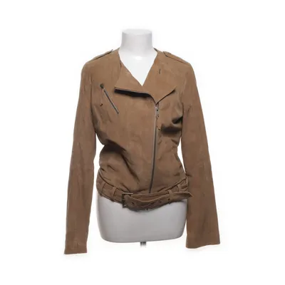 Bikerjack (Beige) van La Redoute Creation Active Wear Katoen, Leer