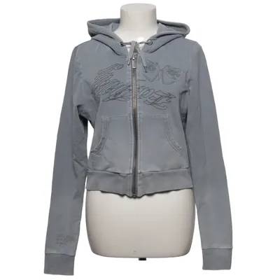 Sweat à capuche (Watchingfly Cropped Zip Thru) de Ed Hardy Coton, Élasthane