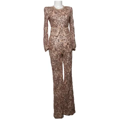 Jumpsuit (Beige) van Nadine Merabi Elastaan, Polyester