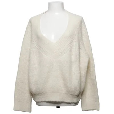 Trui (Trui V neck patent Ecru) van Vanilia Alpacawol, Polyamide