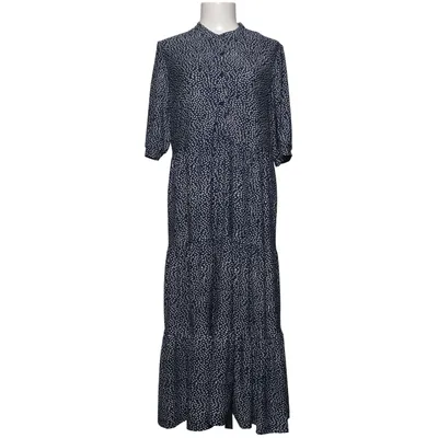 Jurk (Blauw, Wit) van Max Studio Elastaan, Polyester