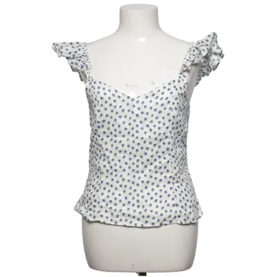 Haut (Blanc, Bleu) de H&M Lin