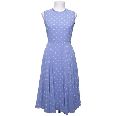 Klänning (Blå, Vit) från Hobbs Polyester