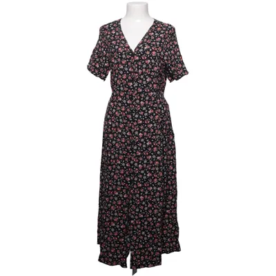Robe portefeuille (Noir, Multicolore) de New Look Viscose