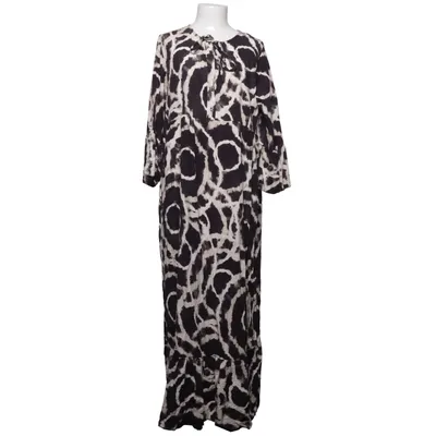 Maxi jurk (Zwart, Beige) van Cat & Co Viscose