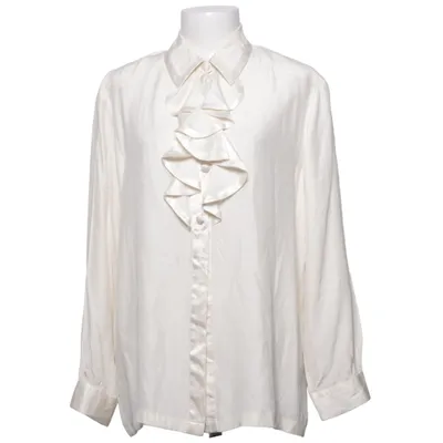 Bluse (Beige) von Ashley Brooke Seide