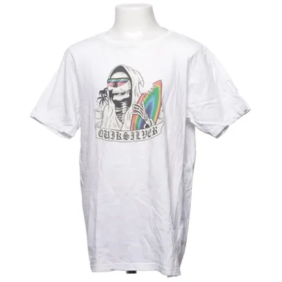 T-shirt (White, Multicolored) from Quiksilver Cotton