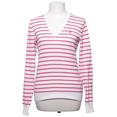 Pullover (White, Pink) from Ralph Lauren Sport Cotton