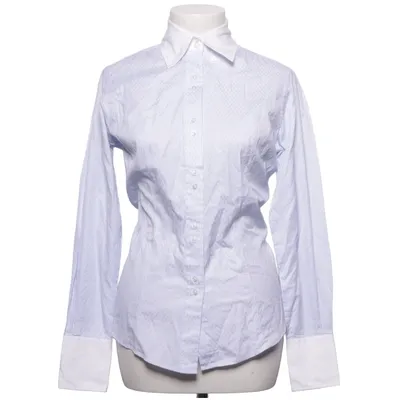 Shirt (Blue, White) from TM Lewin Cotton