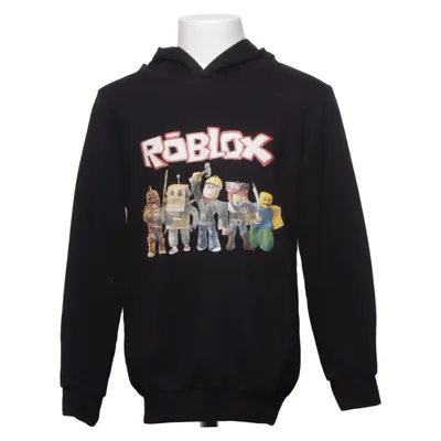 Hoodie (Black, Multicolored) from Roblox Cotton, Polyester