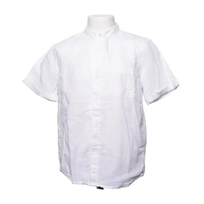 Korte mouwen shirt (Wit) van H&M Linnen, Katoen