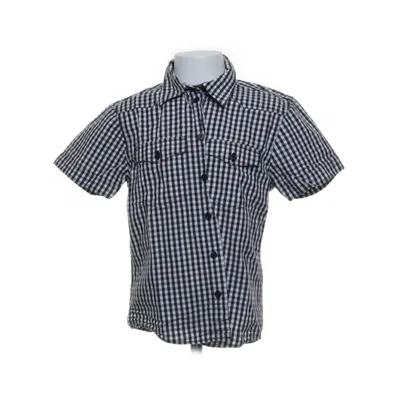 Kortärmad skjorta (Svart, Vit) från Boys by KappAhl Bomull