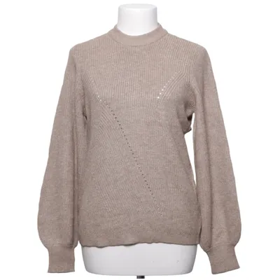 Trui (Beige) van Object Polyamide, Gerecycled polyester, Viscose