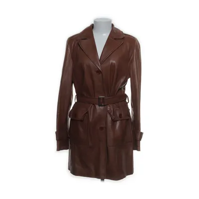 Läderkappa (Brun) från Corty Bennett Skinn, Polyester