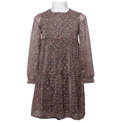 Dress (Black, Multicolored) from Creamie Cotton, Metallic fiber, Polyester