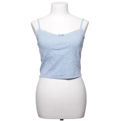 Crop top (Blå, Hvid) fra Primark Cares Bomuld