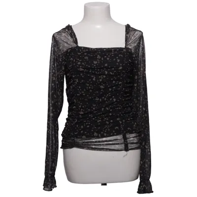 Blus (Svart, Beige) från VRS Woman Elastan, Polyester