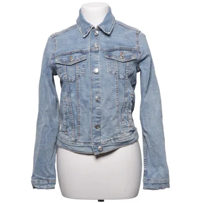 Spijkerjas (Blauw) van Mango Denim Katoen, Elastaan