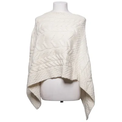 Poncho (Hvid) fra Aran Sweater Market Merinould
