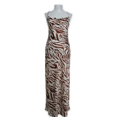 Strandjurk (Bruin, Wit, Meerkleurig) van Shein Polyester