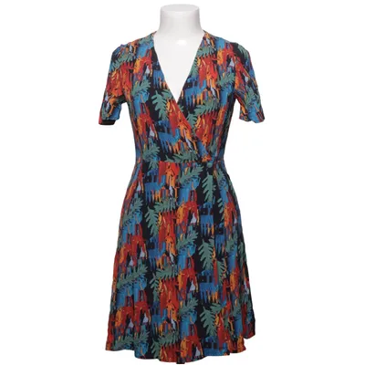 Robe portefeuille (Noir, Multicolore) de Marie Sixtine Polyester, Viscose