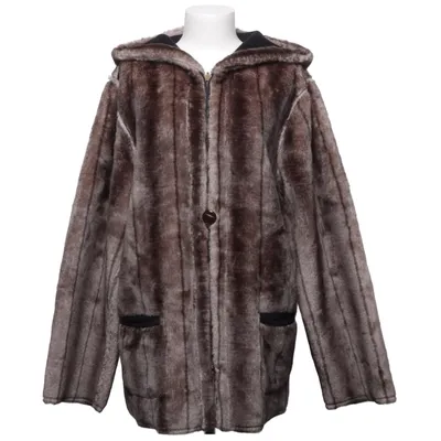 Reversible jacket (Gray) from Denim & Co Acrylic, Polyester