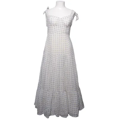 Maxikleid (Blau, Weiß) von By Malina Viskose