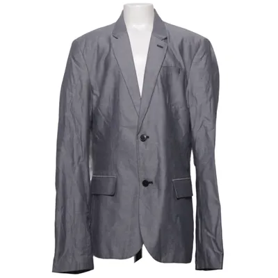 Kavaj (Grå) från H&M Polyester, Bomull