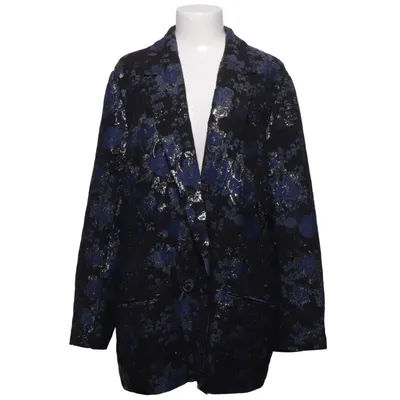 Blazer (Black, Blue, Multicolored) from H&M Studio Metallic fiber, Polyester, Silk, Viscose