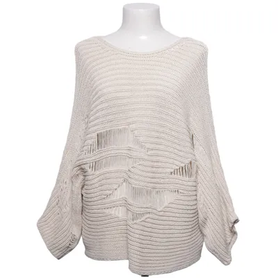 Sweater (White) from Zara Cotton, Polyester