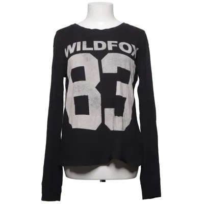 Long sleeve T-shirt (Black) from Wildfox Cotton