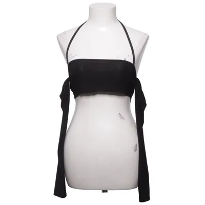 Crop top (Noir) de PrettyLittleThing Élasthane, Polyester