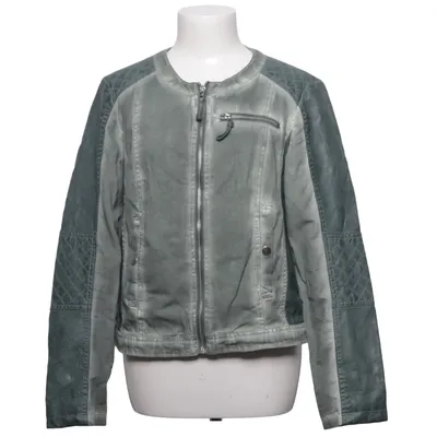 Jacka (Grön) från Vero Moda Denim Bomull, Polyester, Polyuretan, Viskos
