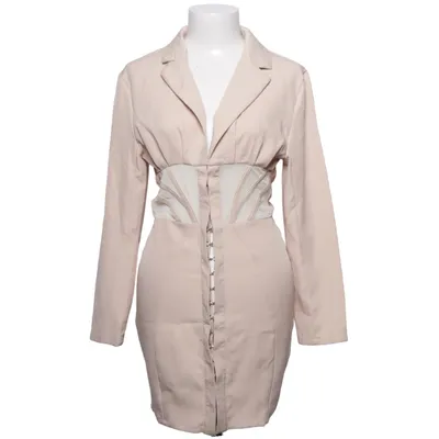 Jurk (Beige) van Femme Luxe Elastaan, Polyester
