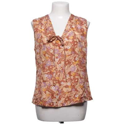 Top (Bruin, Geel, Lila) van Côté Femme Zijde