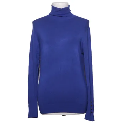Rollkragenpullover (Blau) von Zara Elasthan, Polyamid, Viskose