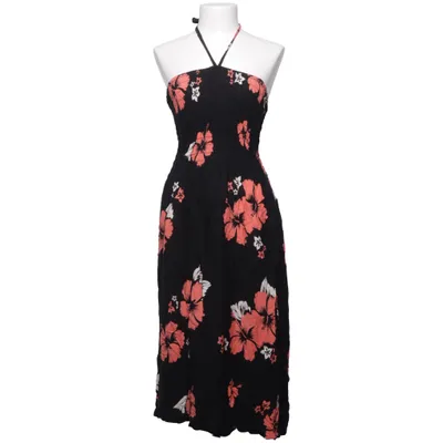 Halterneck dress (Black, Orange, White) from Gill Viscose