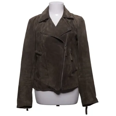 Bikerjack (Grijs) van Freaky Nation Leer, Polyester