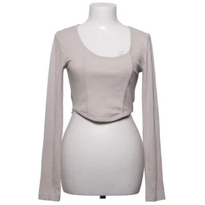 Crop top (Rib Corset Top) från NLY Trend Bomull, Elastan, Polyester