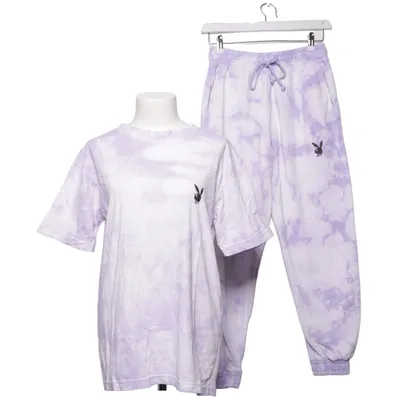 Loungewear (Purple, White) from Playboy x Missguided Cotton, Polyester