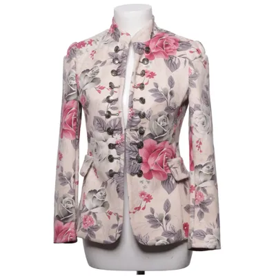 Blazer (Beige, Pink, Grün) von Chica London Elasthan, Polyester