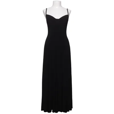 Maxi jurk (Zwart) van Norma Kamali Elastaan, Polyester