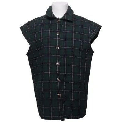 Gilet d'extérieur (Vert, Noir, Blanc) de Atelier Evène Coton, Polyester
