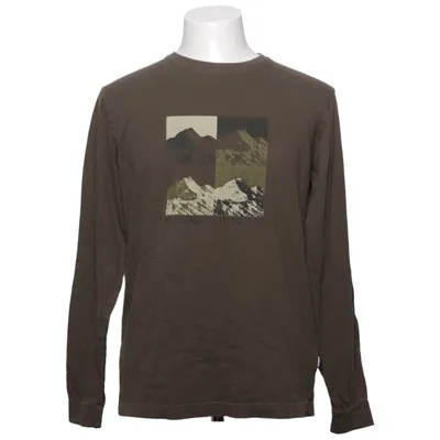 Langærmet t-shirt (Grøn) fra Macpac Økologisk bomuld
