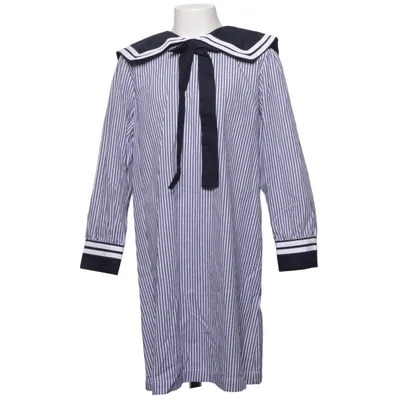 Klänning (Blå, Vit) från Madicken Bomull, Polyester