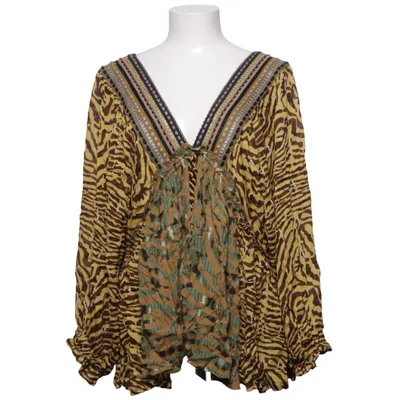 Blouse (Geel, Groen, Bruin) van Conditions Apply Viscose
