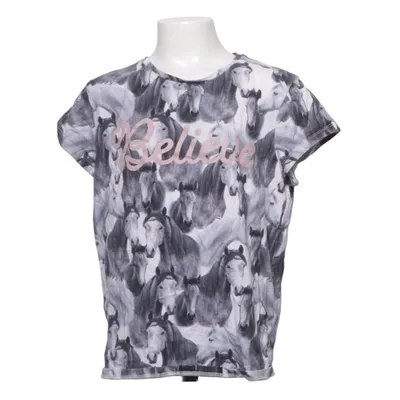 T-shirt (Black, White) from KappAhl Cotton